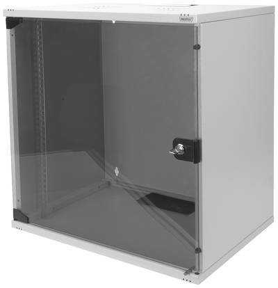 Digitus DN-19 12-U-S-1 19 Zoll Wandgehäuse (B x H x T) 540 x 595 x 400 mm 12 HE Lichtgrau (RAL 7035)