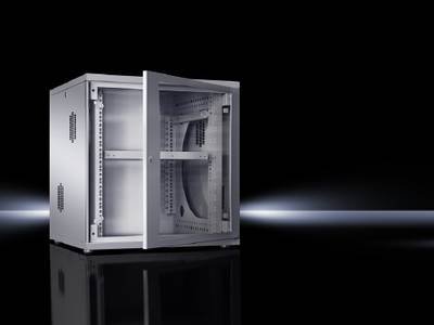 Rittal 7507.210 19 Zoll Netzwerkschrank (B x H x T) 700 x 892 x 700 mm 18 HE Lichtgrau (RAL 7035)