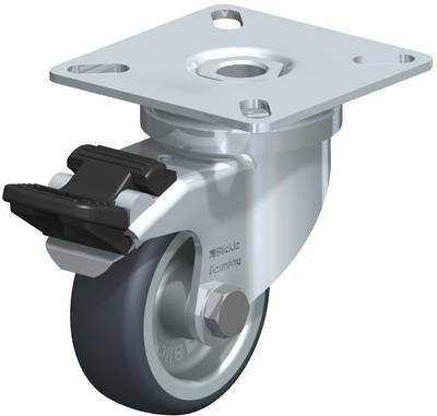 Blickle 346619 LPA-TPA 50G-FI Lenkrolle mit Feststeller Rad-Durchmesser: 50 mm Tragfähigkeit (max.): 50 kg 1 St.