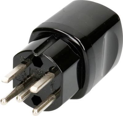 Max Hauri 106531 Netzstecker Schweiz Kunststoff 400 V Schwarz