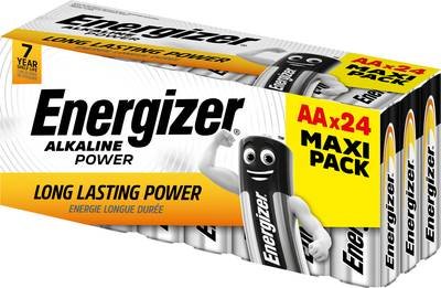 Energizer Power LR06 Mignon (AA)-Batterie Alkali-Mangan 1.5 V 24 St.