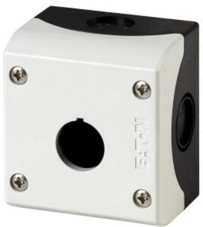 Eaton M22-I1 216535 Aufbaugehäuse 1 Einbaustelle, für Bodenbefestigung (Ø x H) 22 mm x 80 mm Anthrazit 1 St.