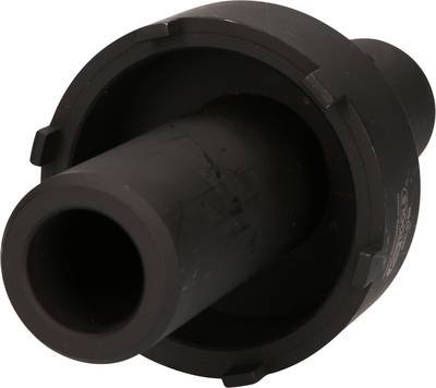 3/4" Nutmuttern-Schlüssel mit 6 Zapfen, Führungsrohr für Mercedes-Trailer-Achsen, Innenzapfen Ø 82mm KS Tools 460.3790