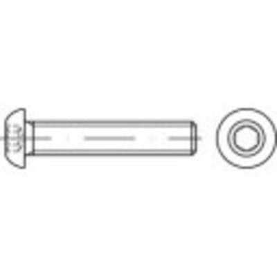 TOOLCRAFT 1067830 Linsenschrauben M4 16 mm Innensechskant Edelstahl A2 500 St.