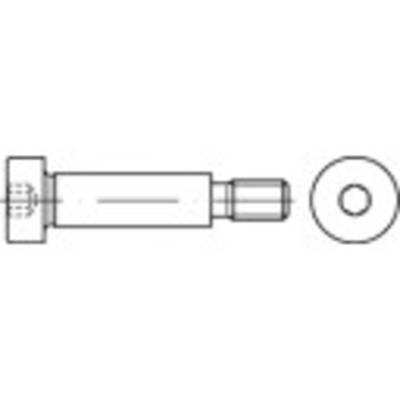 TOOLCRAFT 1067814 Passschulterschrauben M12 50 mm Innensechskant Edelstahl A2 25 St.