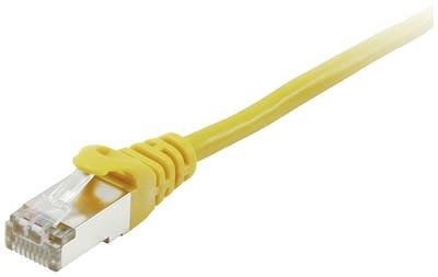 Equip 605564 RJ45 Netzwerkkabel, Patchkabel CAT 6 S/FTP 5.00 m Gelb vergoldete Steckkontakte 1 St.
