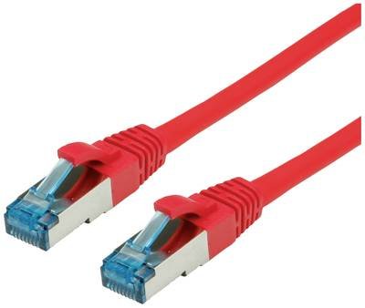 VALUE Patchkabel Cat.6A (Class EA) S/FTP (PiMF), LSOH, rot, 10 m