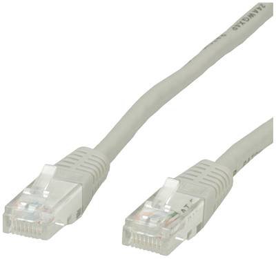 VALUE Patchkabel Cat.6 (Class E) UTP, grau, 1 m