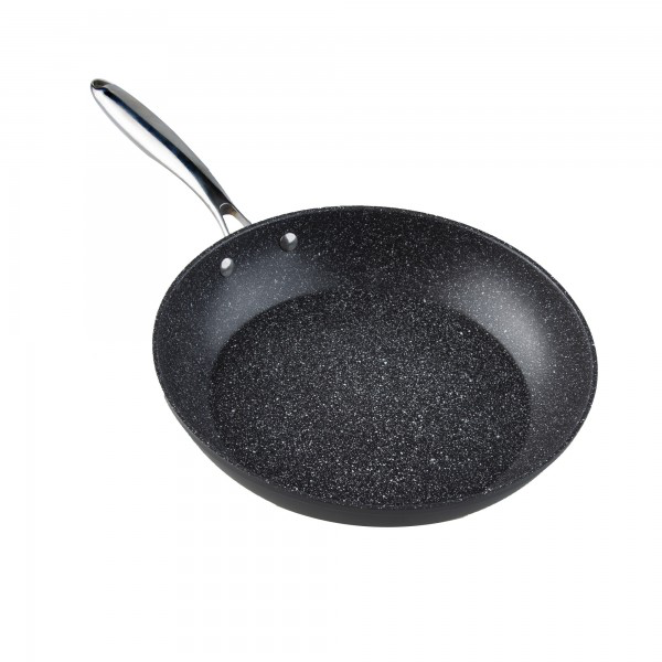 SARTÉN ALUMUNIO FORJADO PIEDRA MARMOL SUPREME 30 CM