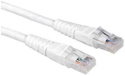 VALUE Patchkabel Cat.6 (Class E) UTP, weiß, 1,5 m