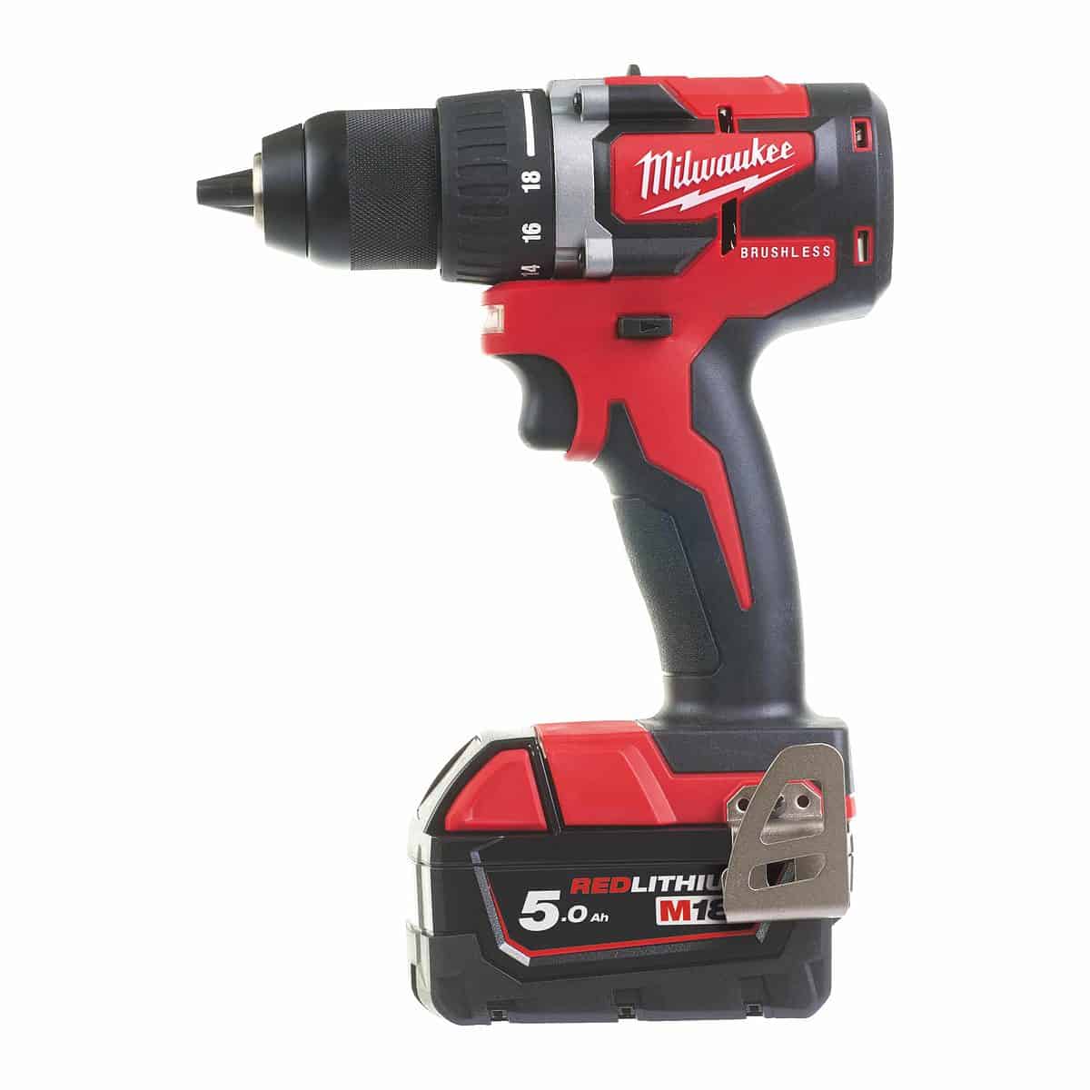 Taladro atornillador M18CBLDD-502C Milwaukee • Herramientas Bazarot