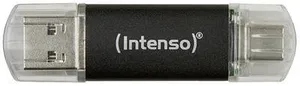 Intenso Twist Line USB-Stick 128 GB Anthrazit 3539491 USB-A, USB-C®, USB-A (USB 3.1 Gen 1)