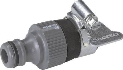 GARDENA 02908-20 Gardena Round - Hahnverbinder Kunststoff Wasserdieb 15 mm (1/2") Ø, Steckkupplung