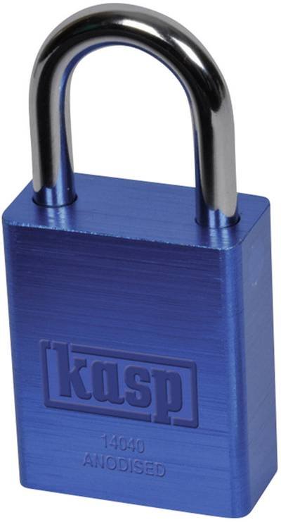 Kasp K14040BLUD Vorhängeschloss 38 mm verschieden schließend Blau