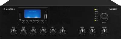 Monacor PA-812DAP ELA-Verstärker 120 W 1-Kanal 1-Zonen