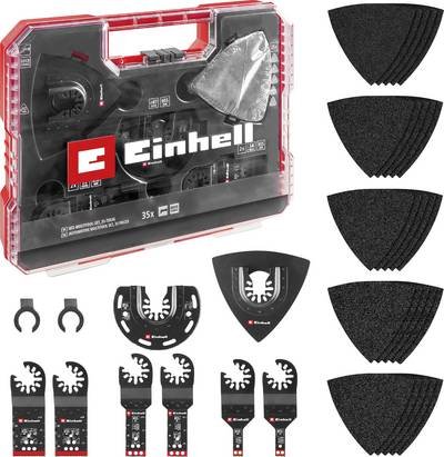 Einhell 708135 XL-PLUS-CASE BiM, HSS Multifunktionswerkzeug-Zubehör-Set Multifunktionswerkzeug-Zubehör-Set 1 Set