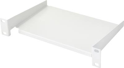 Renkforce RF-4746648 254 mm 10 Zoll Netzwerkschrank-Bodenblech Festeinbau Geeignet für Schranktiefe: ab 300 mm Lichtgrau