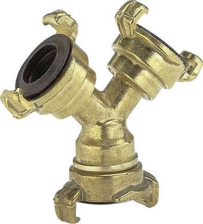 GARDENA 07119-20 neu Messing Klauenkupplung-Verteiler Klauenkupplung