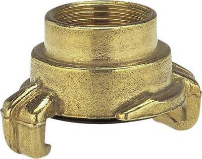 GARDENA 07108-20 Messing Klauenkupplung-Gewindestück Klauenkupplung, 24,2 mm (3/4") IG