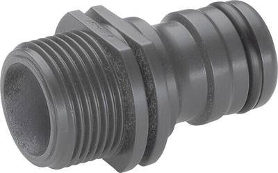 GARDENA 02821-20 2821 Kunststoff Gerätestück Steckkupplung Profi-System, 26,44 mm (3/4") AG