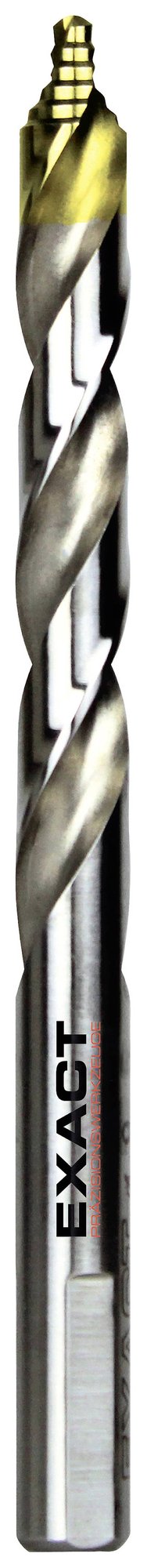 Exact 74900 HSS TIN-TIP Spiralbohrer 10 mm DIN 338 10 St.