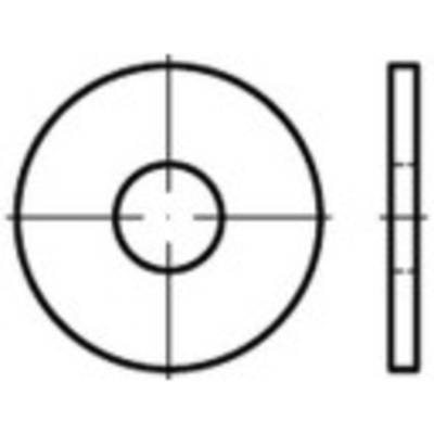 Unterlegscheibe 10.5 mm 30 mm Edelstahl A2 250 St. TOOLCRAFT 1067660