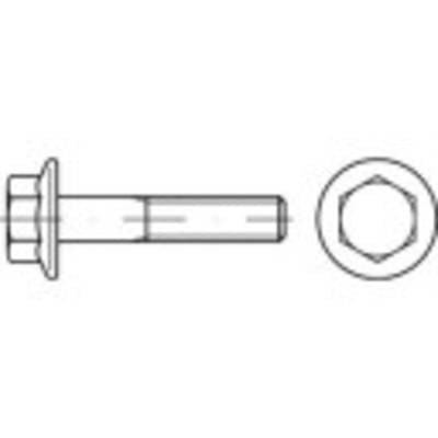 TOOLCRAFT 1067580 Sechskantschrauben mit Flansch M10 30 mm Außensechskant DIN 6921 Edelstahl A2 100 St.