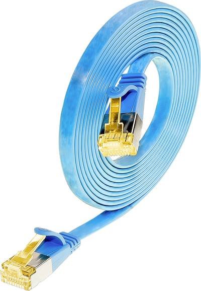Wirewin 9120042365354 RJ45 Netzwerkkabel, Patchkabel CAT 6a U/FTP 2.00 m Blau 1 St.