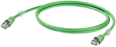 Weidmüller 1166020100 RJ45 Netzwerkkabel, Patchkabel CAT 5 SF/UTP 10.00 m Grün Flammwidrig 1 St.