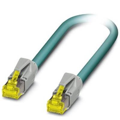 Phoenix Contact 1408366 RJ45 Netzwerkkabel, Patchkabel CAT 6a S/FTP 6.00 m Wasserblau 1 St.