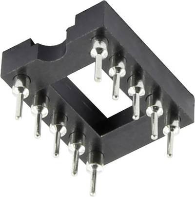 TRU COMPONENTS 1568704 IC-Fassung Rastermaß: 2.54 mm, 7.62 mm Polzahl: 14 1 St.