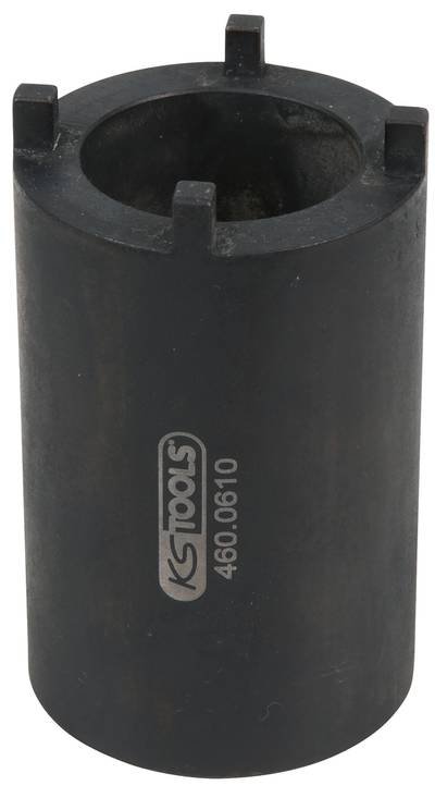 1/2" DAF Nutmuttern-Schlüssel für Lenkgestänge-Befestigung mit 4 Zapfen, 52 mm KS Tools 460.0610
