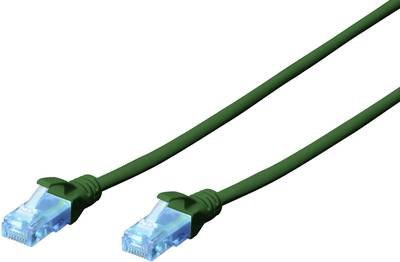 Digitus DK-1512-020/G RJ45 Netzwerkkabel, Patchkabel CAT 5e U/UTP 2.00 m Grün verdrillte Paare 1 St.