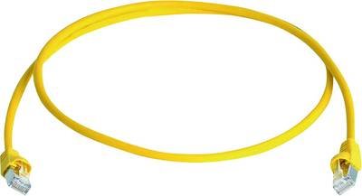 Telegärtner 100009133 RJ45 Netzwerkkabel, Patchkabel CAT 6a S/FTP 50.00 m Gelb Flammwidrig, Halogenfrei, UL-zertifiziert