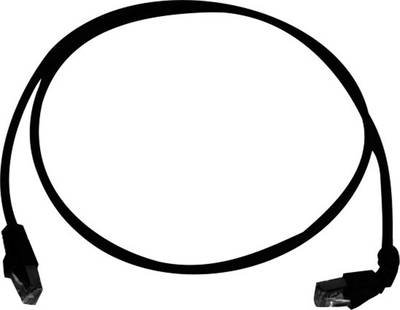 Telegärtner 100008489 RJ45 Netzwerkkabel, Patchkabel CAT 6a S/FTP 3.00 m Schwarz Flammwidrig, Halogenfrei 1 St.