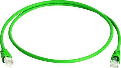 Telegärtner Patchkabel Cat.6A(IEC) MP8 FS 500 LSZH-25,0 m, grün