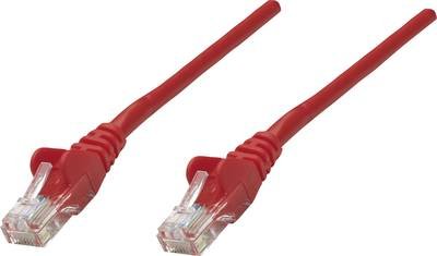 Intellinet Cat5e Patchkabel, ungeschirmt, U/UTP, RJ-45 Stecker / RJ-45 Stecker, 20.0 m, rot