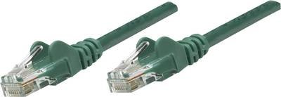 Intellinet Cat5e Patchkabel, ungeschirmt, U/UTP, RJ-45 Stecker / RJ-45 Stecker, 15.0 m, grün