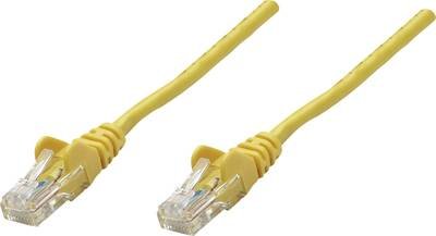 Intellinet 318969 RJ45 Netzwerkkabel, Patchkabel CAT 5e U/UTP 1.00 m Gelb 1 St.