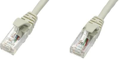 Telegärtner 100008783 RJ45 Netzwerkkabel, Patchkabel CAT 5e U/UTP 5.00 m Grau Flammwidrig 1 St.