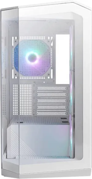 MSI MAG PANO M100R PZ Micro-Tower PC-Gehäuse Weiß
