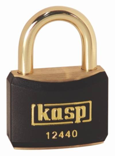 Kasp K12440BLAD Vorhängeschloss 40 mm verschieden schließend Goldgelb Schlüsselschloss