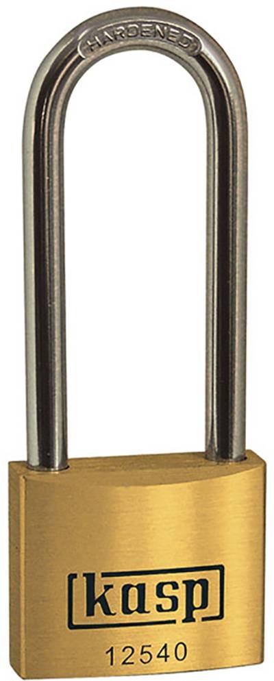 Kasp K12540L63A1 Vorhängeschloss 40 mm gleichschließend Goldgelb Schlüsselschloss