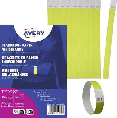 Avery-Zweckform TYVYW-50 Einlassband (L x B) 256 mm x 19 mm Klebestreifen 500 St.