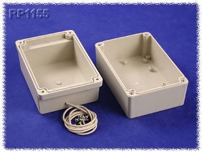 Hammond Electronics RP1155C Universal-Gehäuse 125 x 85 x 85 ABS, Polycarbonat Grau 1 St.