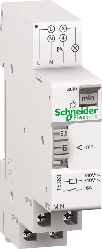 Schneider Electric 15363 Treppenlichtzeitschalter Hutschiene 230 V