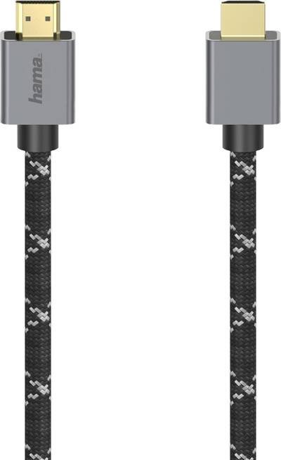 hama 00200504 Ultra High Speed HDMI™-Kabel, zertifiziert, Ultra-HD 8K, Alu, 2,0 m