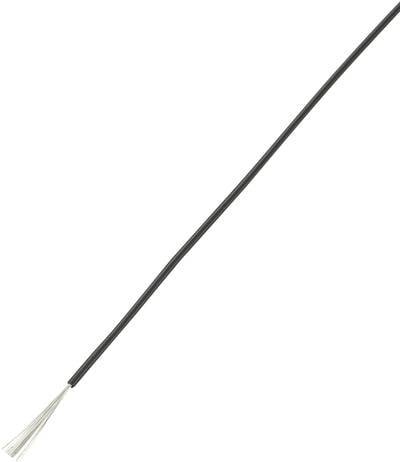 TRU COMPONENTS 1566876 Litze LiY 1 x 0.14 mm² Schwarz 25 m