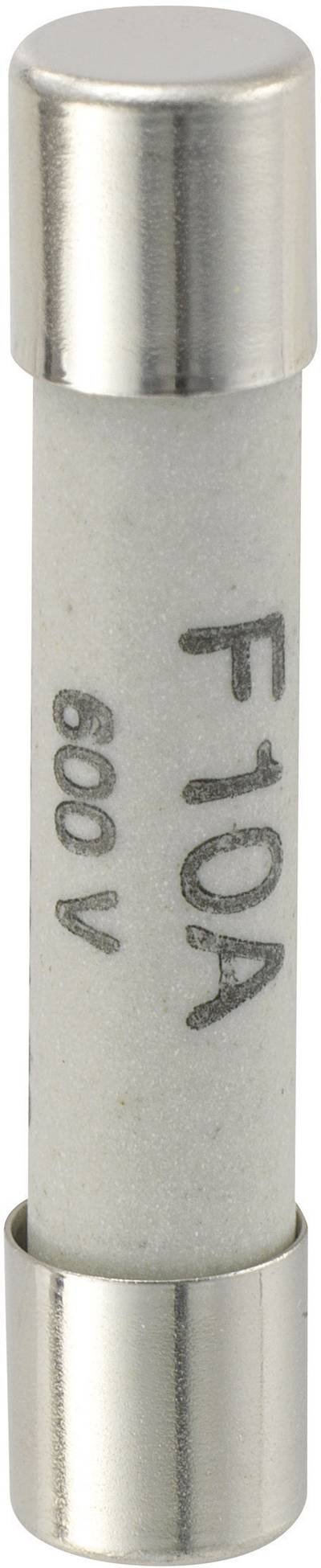 VOLTCRAFT 123422 Ersatzsicherung (Ø x L) 6.3 mm x 32 mm 10 A 600 V Flink -F- Inhalt 1 St.
