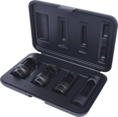 KS Tools 455.0030 1/2" Diesel-Injektoren-Stecknuss-Satz, 4-tlg